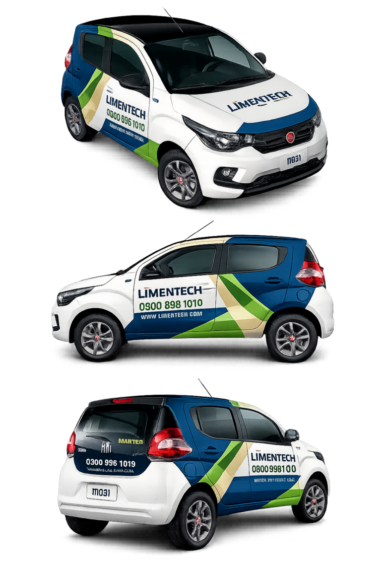 Beispiel Fahrzeugbeschriftung