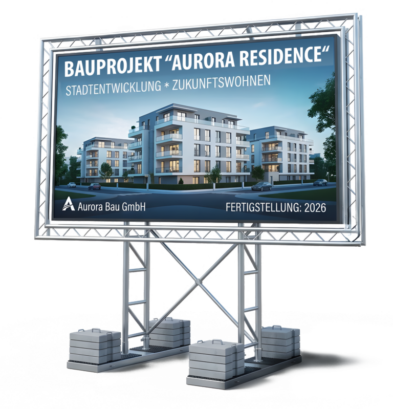 Bauschild Frei